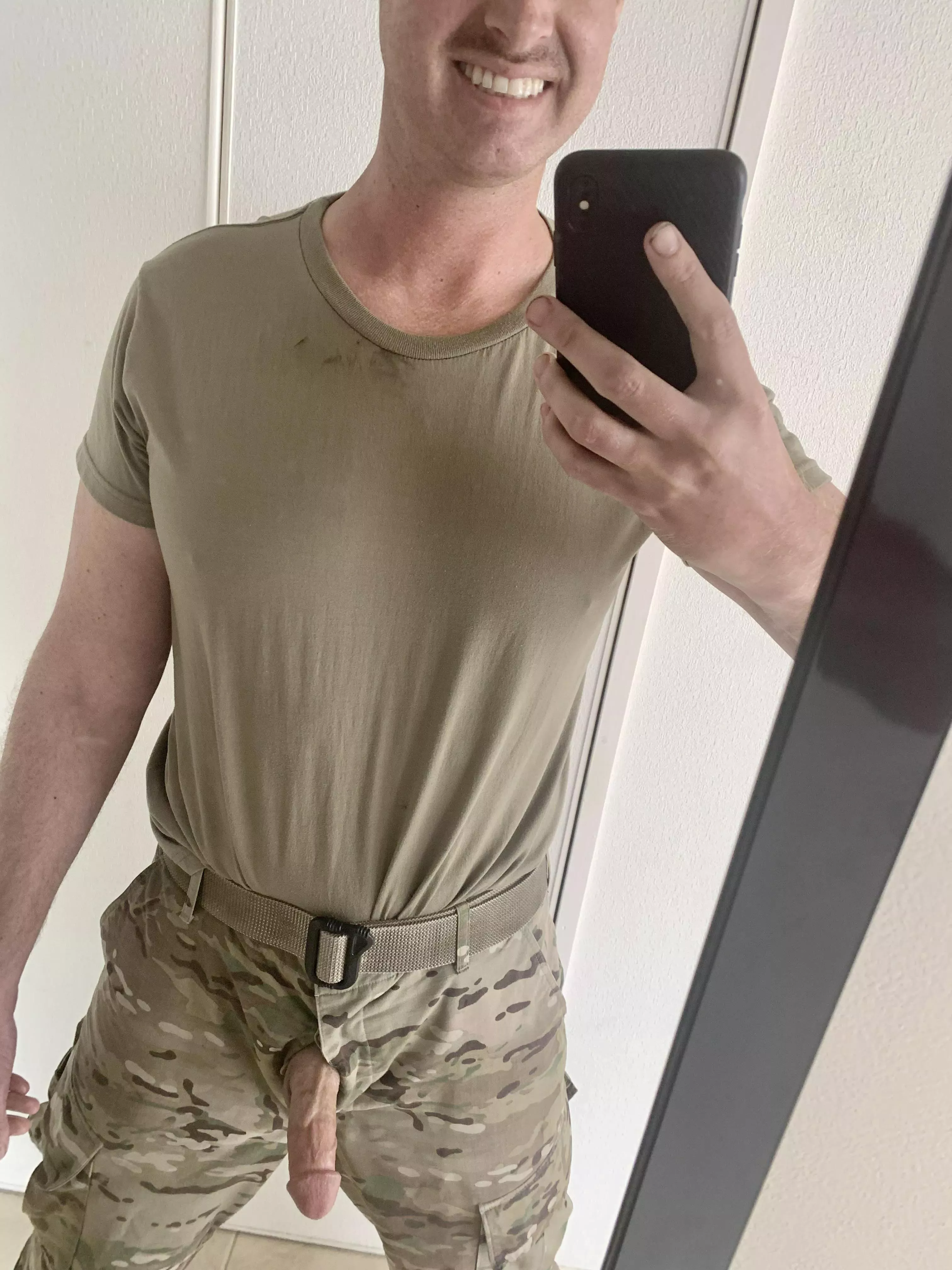 My ex used to hate it when I would come home like this. What would you think if I walked through the door like this?