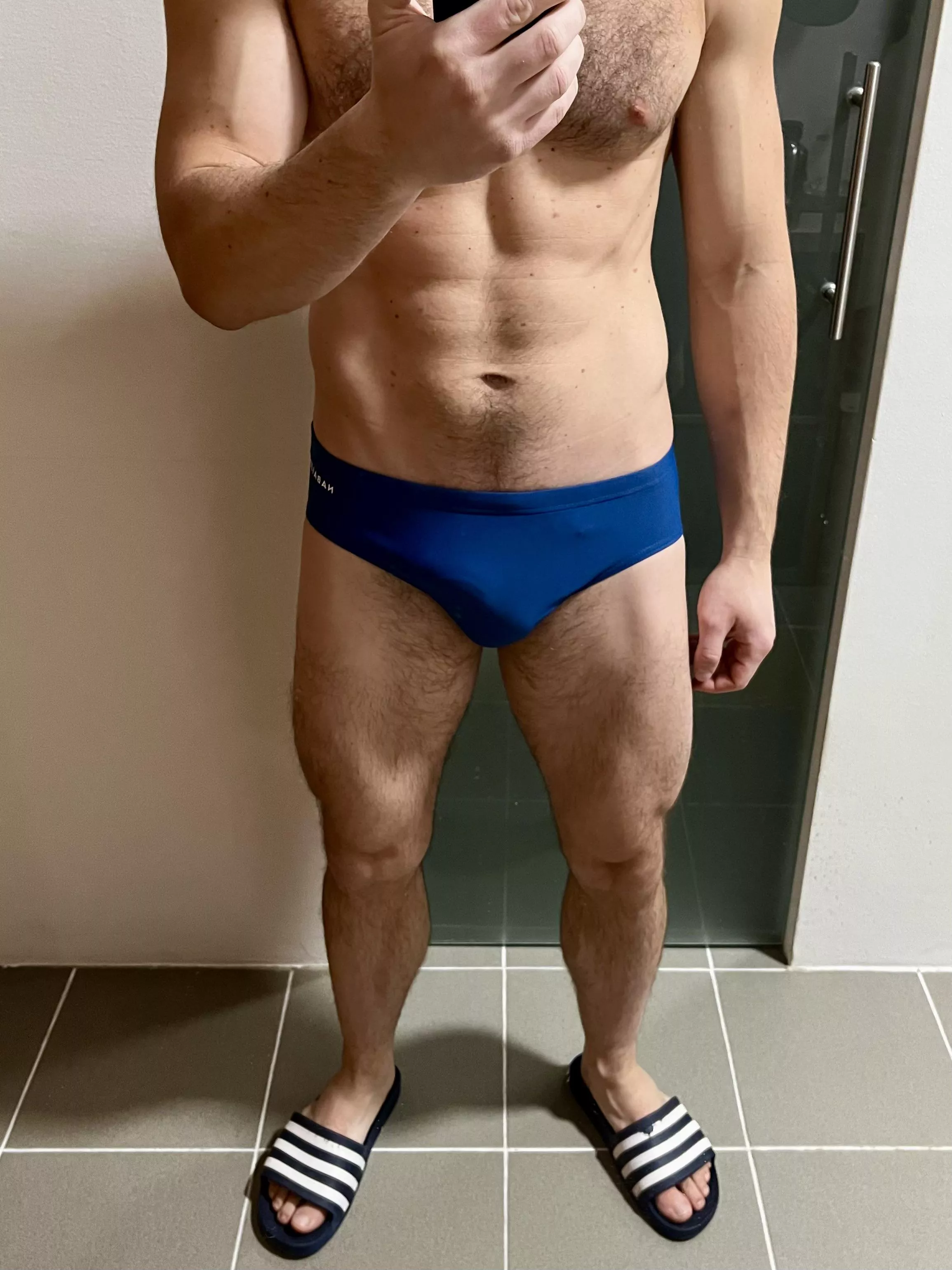 My first swimsuit of this kind, ever.