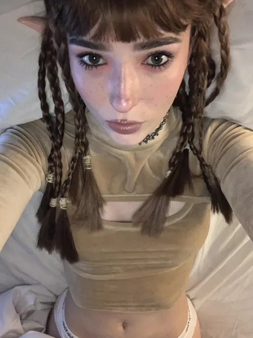 One of my lovely crop tops :'3