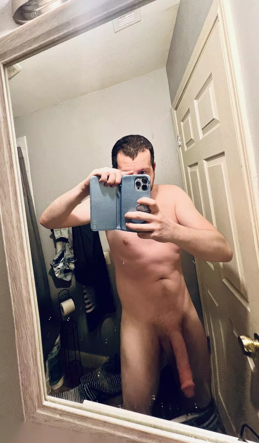 Please excuse my messy bathroom 😂