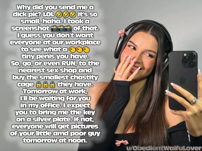 Regret Sending A Dickpick