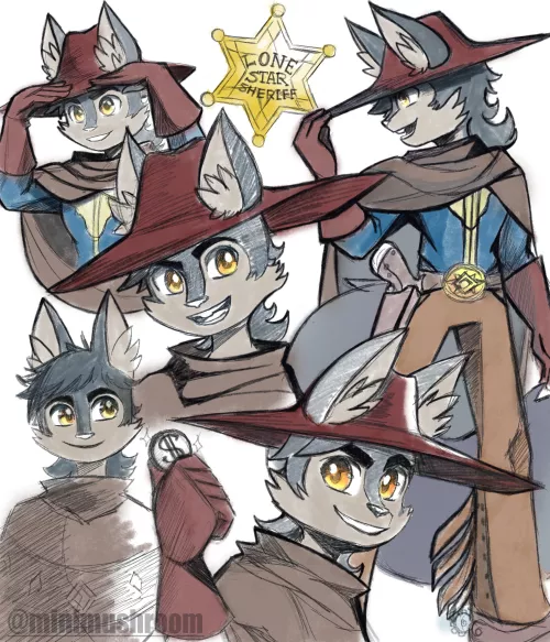 Some random oc doodles :3 !! (art by me)