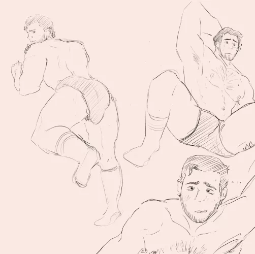 Some warmup sketches 🥵