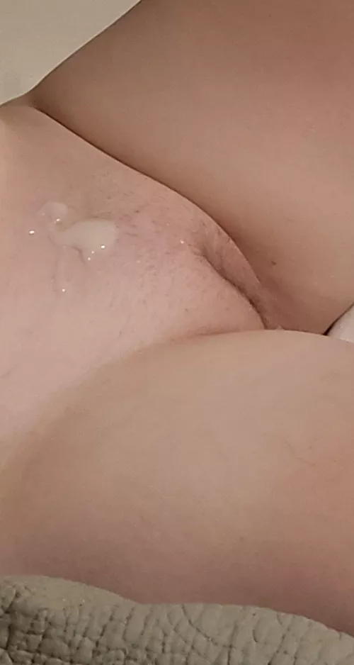 This is all of the cum he could give me...I need more!
