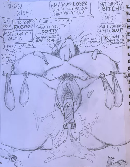 Watching him use Mommy all night ❤️