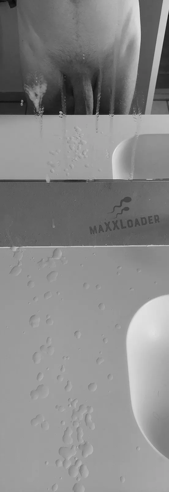 When you accidentally splash the mirror