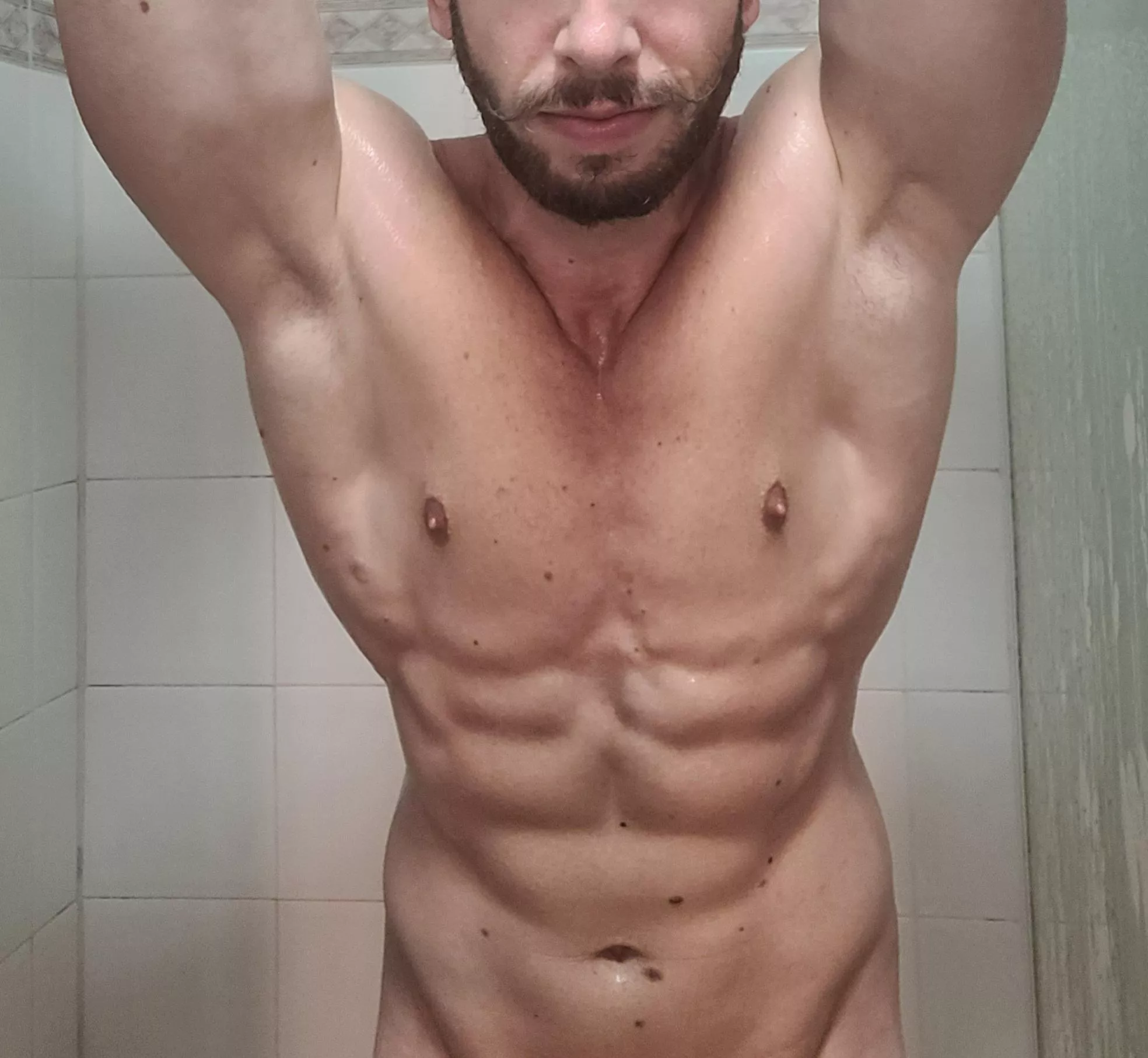 You get in the shower and see this. What do you do?