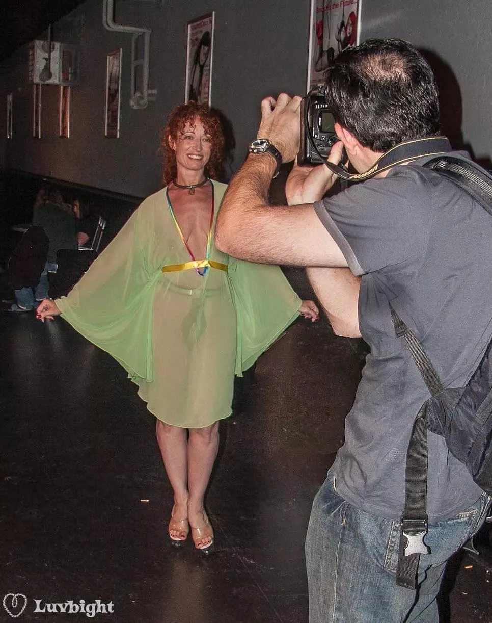 Your chastity slaves should be trained to pose for anyone who wants to photograph them. BoundCon, Germany, 2007.