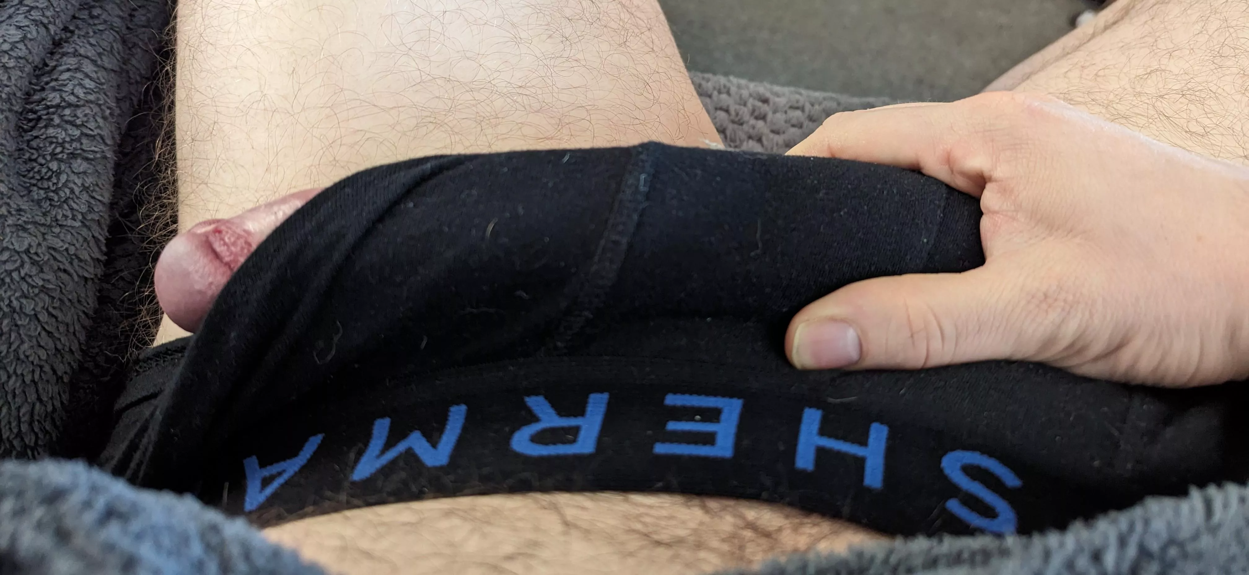 Bursting out his morning