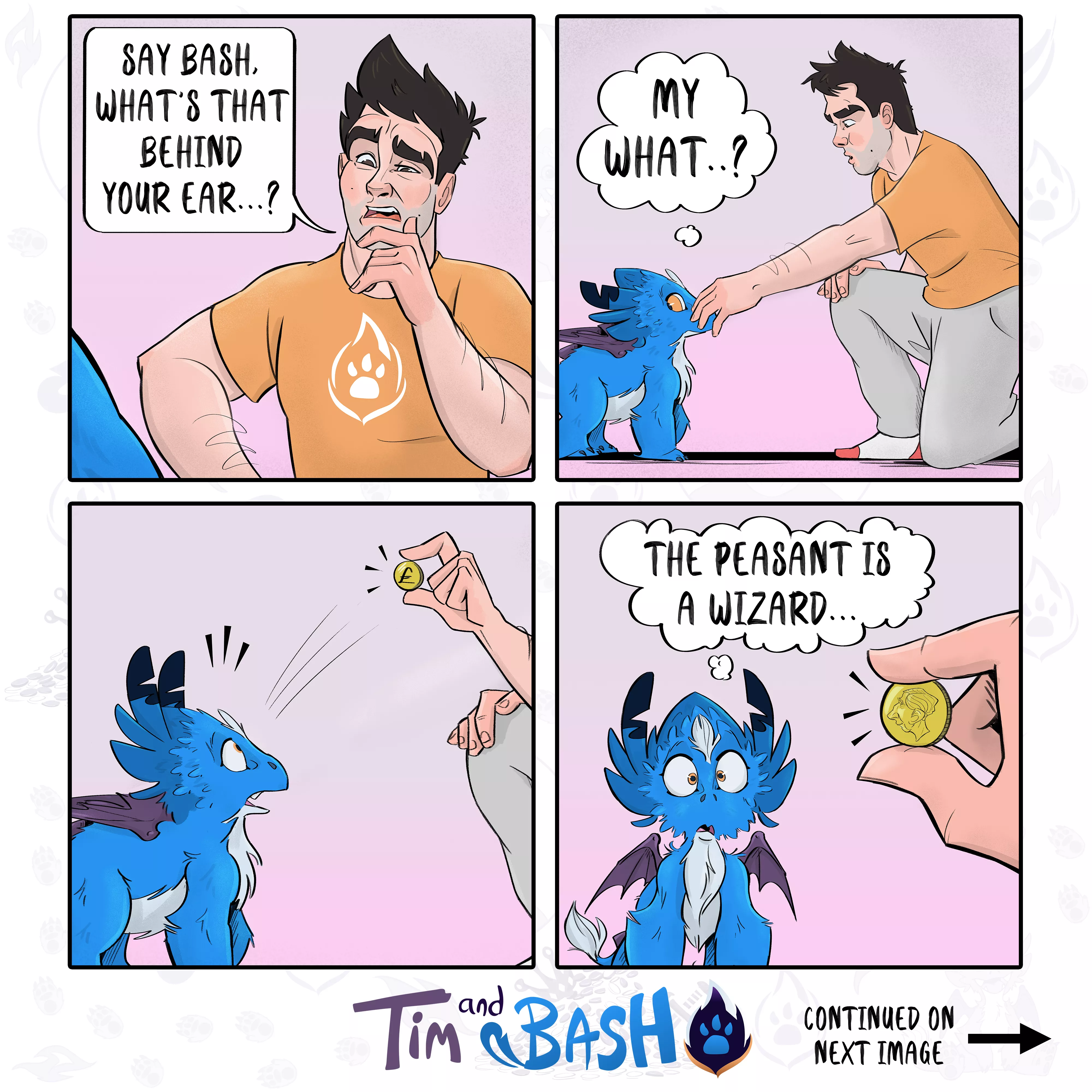 Divine powers are wasted on peasants... 🧙‍♂️