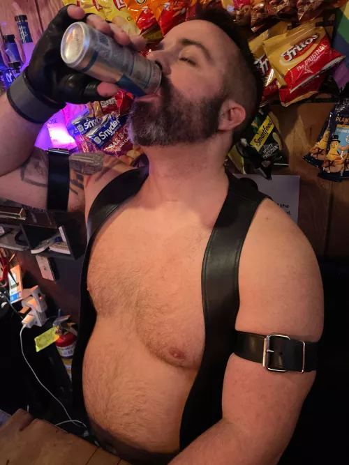 Don't talk to me till I've had my evening red bull