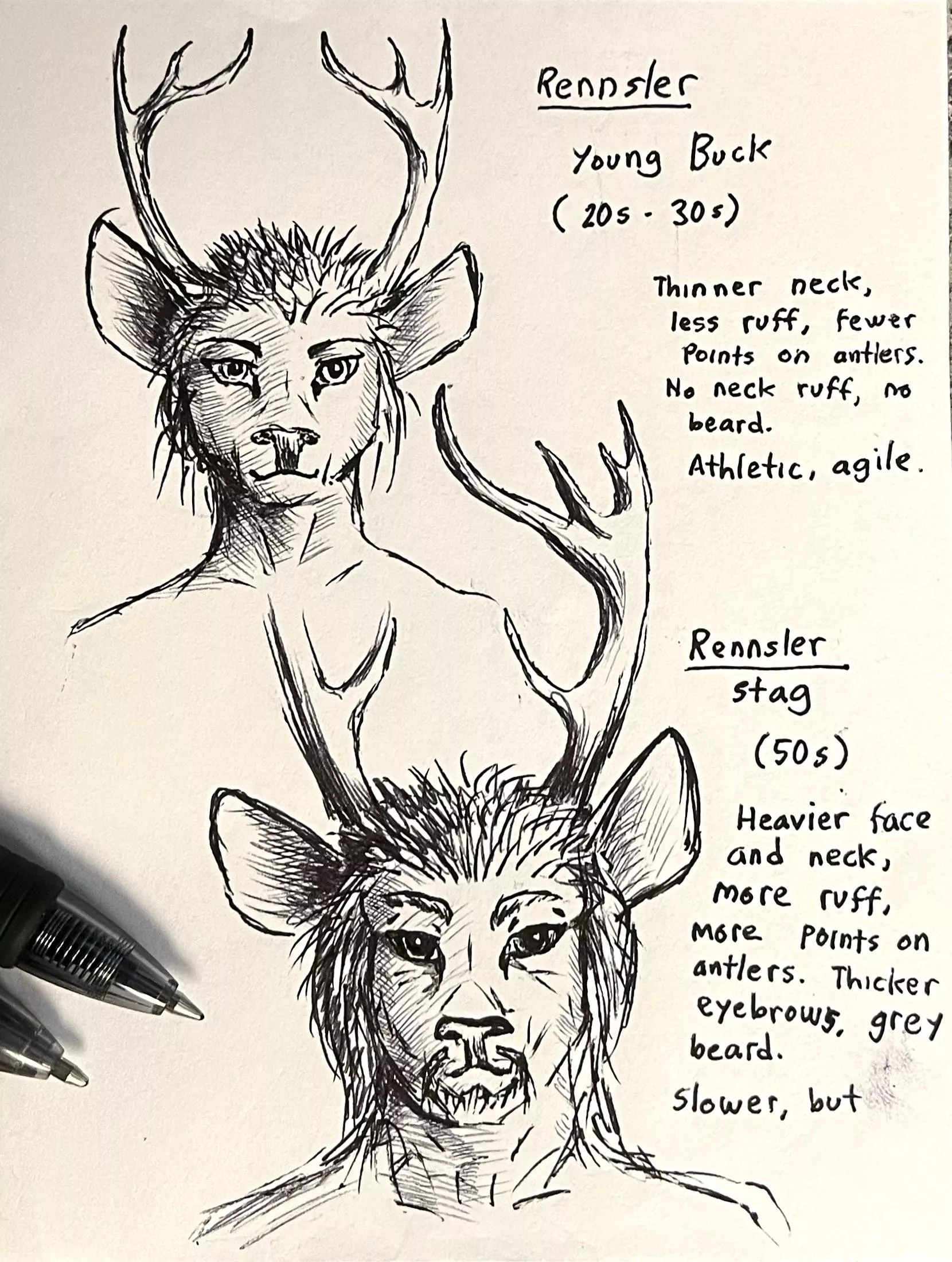 Doodle of My Fursona; and a personal message I’d like to share.