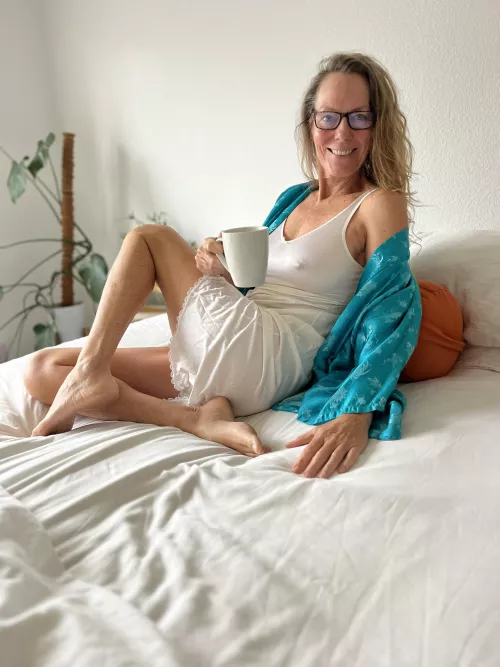 [f]57 Enjoying a beautiful slow morning.