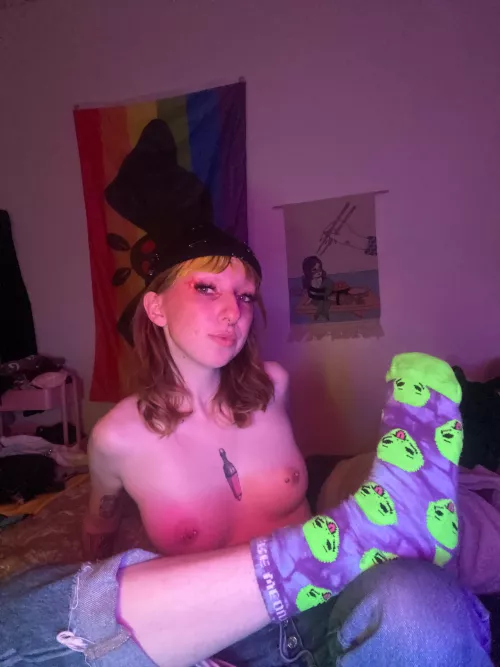 Funky socks are my favorite [NB]