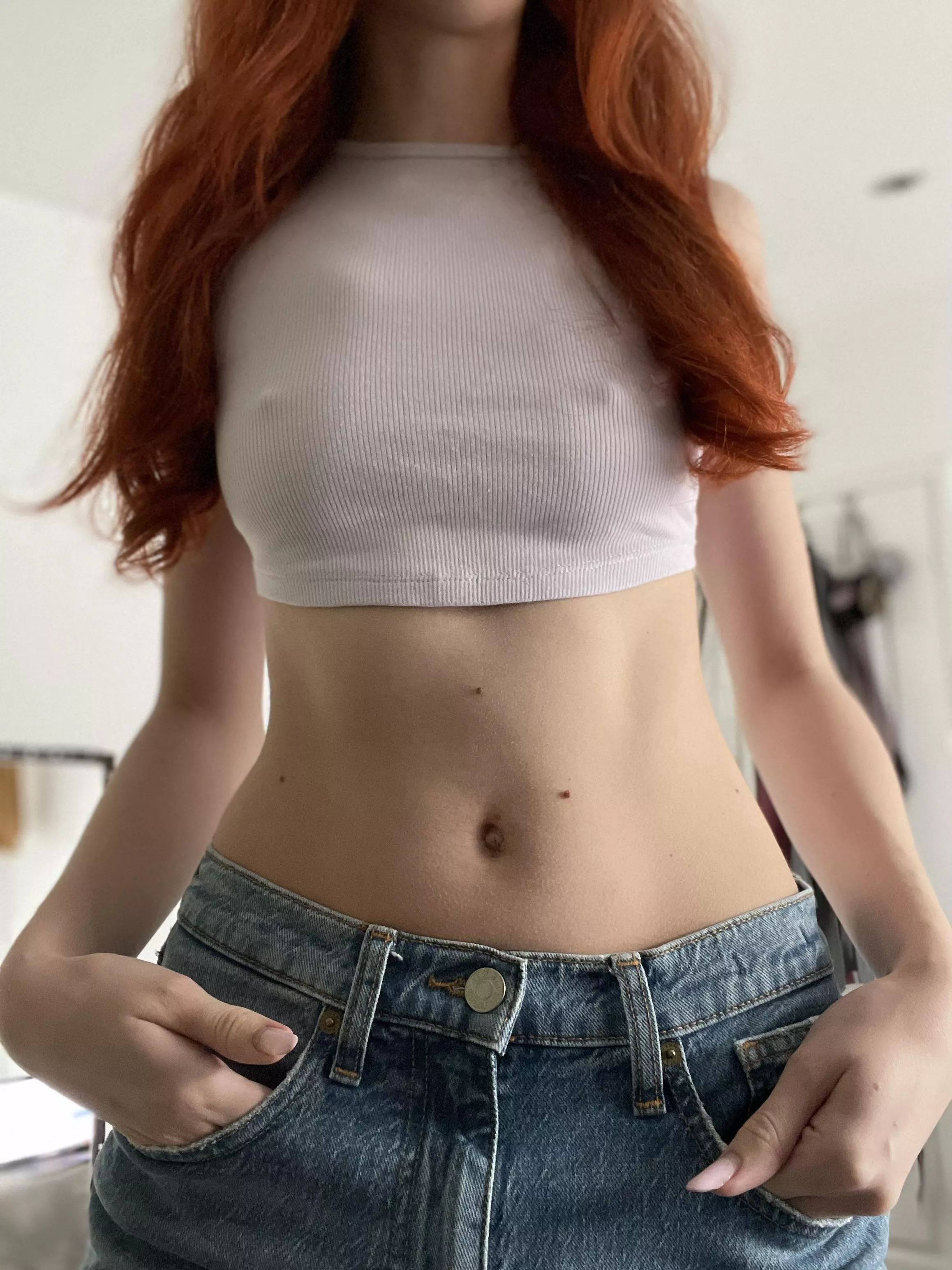 Hope you don’t expect me to wear a bra on our day