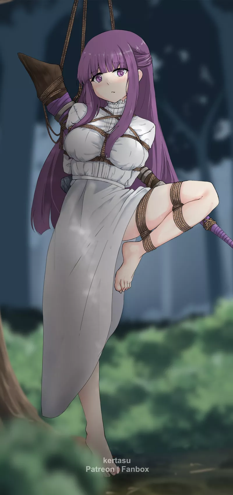 How I would want to be suspended in bondage