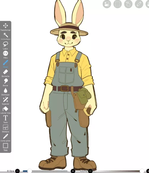 I can’t draw bunny faces so I’m just giving up and drawing them silly