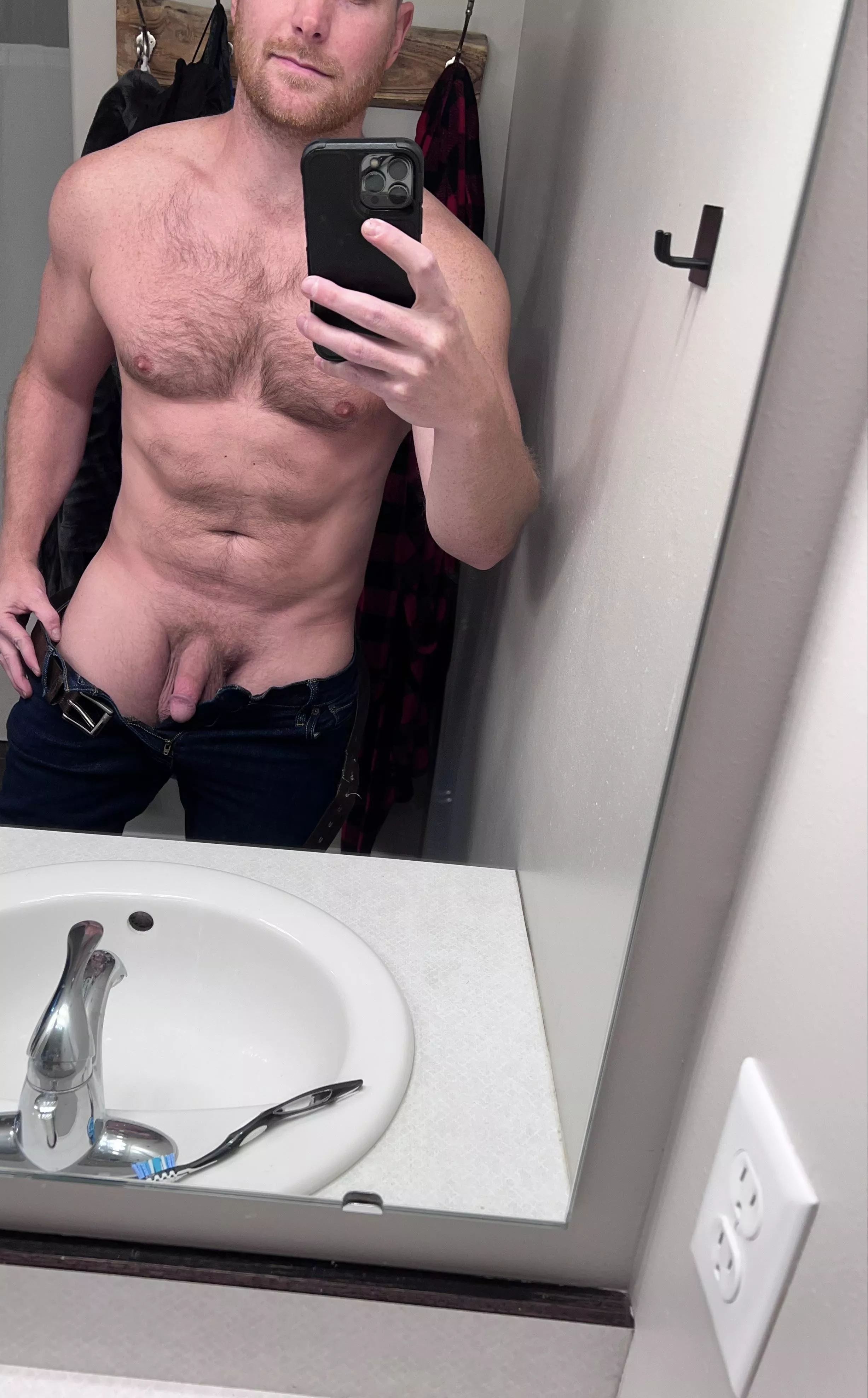 I have a rule… after 4pm mon - fri… pants must come off