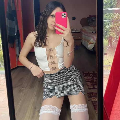 I love wearing crop tops