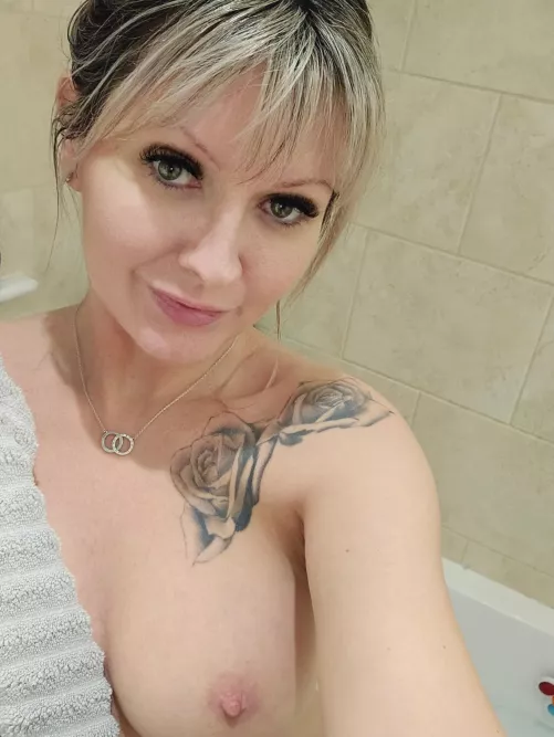 I think a shower to help us wind down is an excellent idea