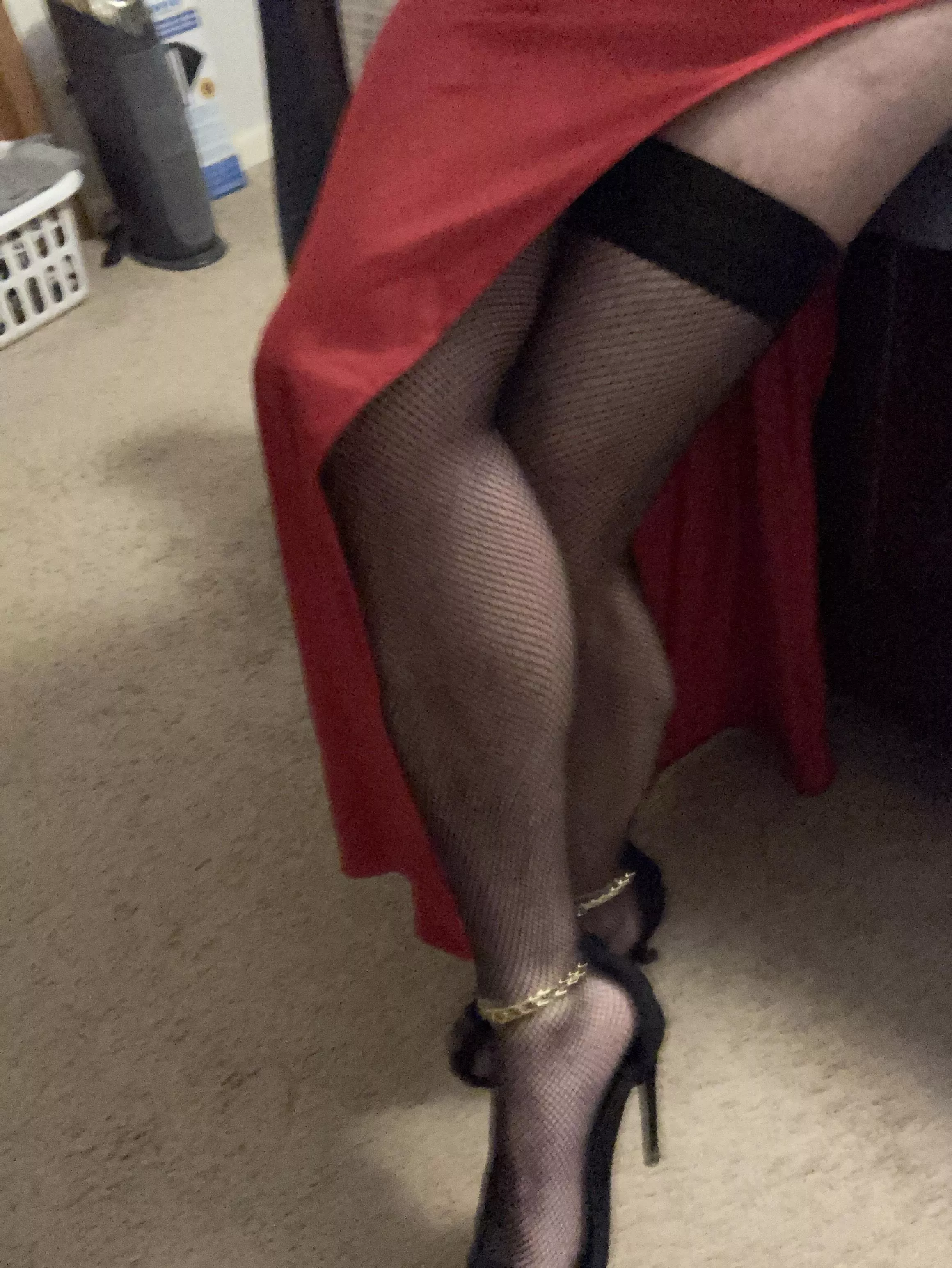 I think I have panties on under here….