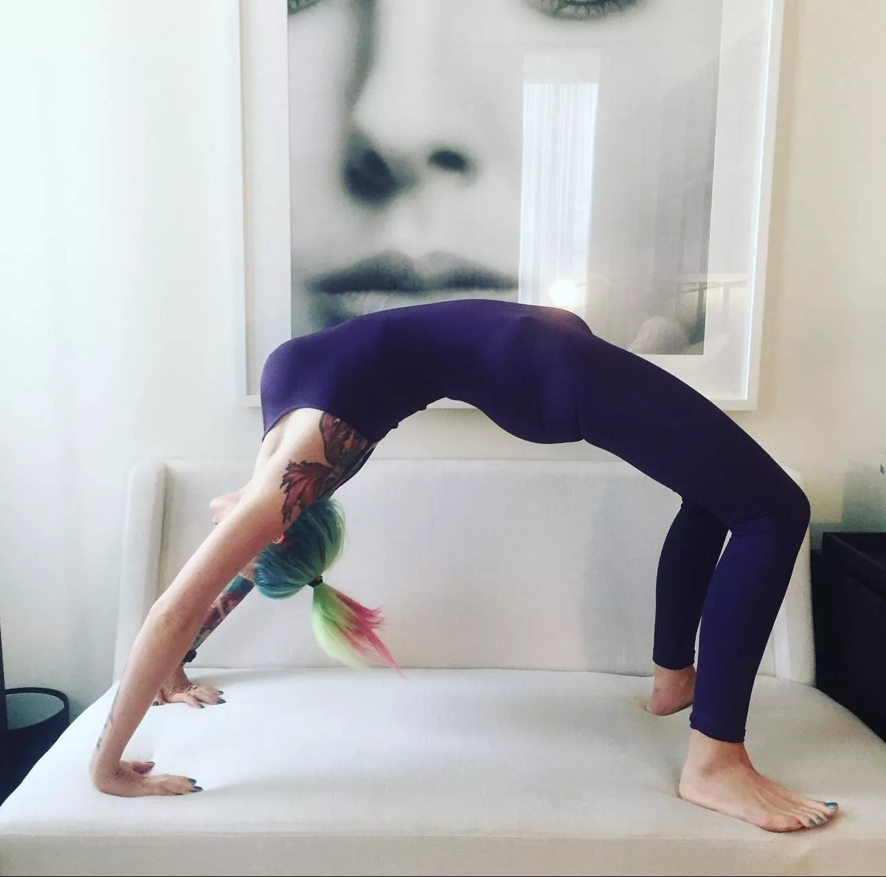 I'm trying my new leggings