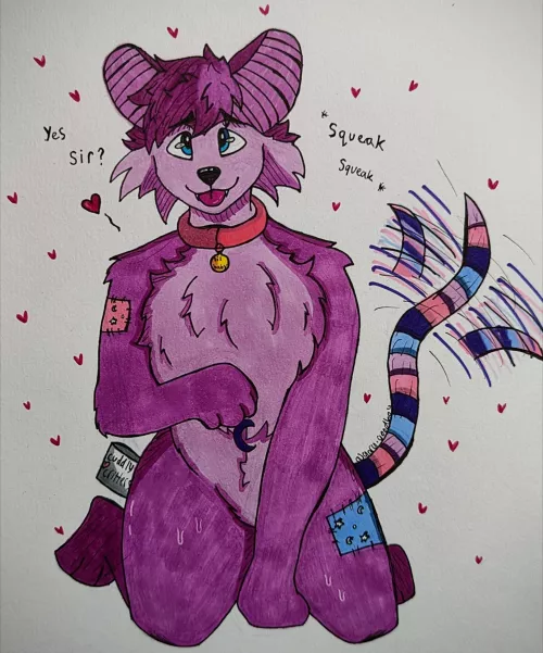 Isn't he such a good boi? 💖