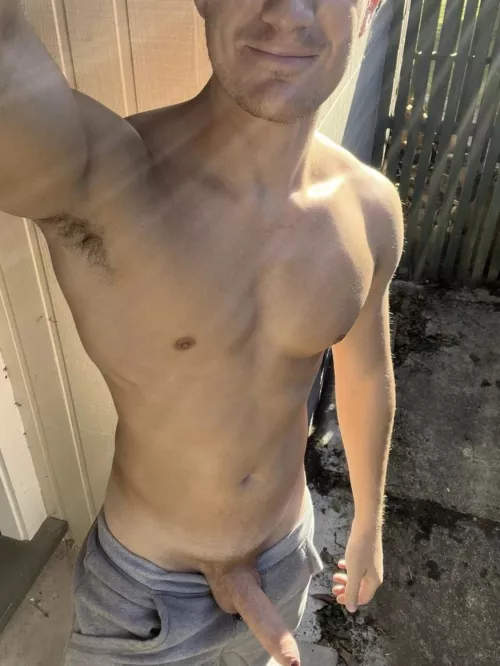 It’s a little chilly out side but I know a way to stay warm