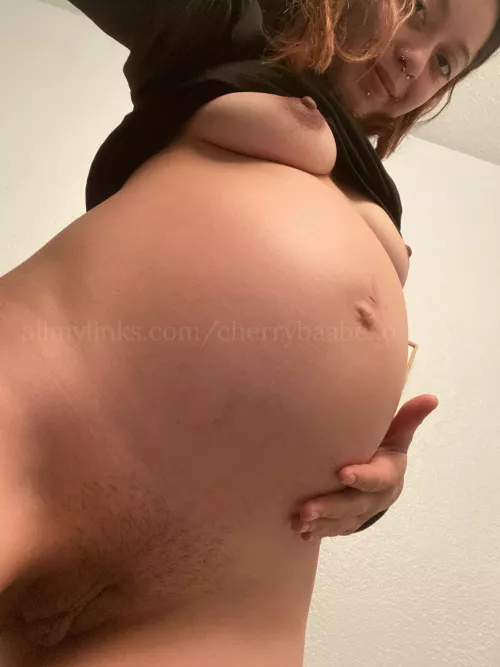 just a pregnant slut waiting to be fucked