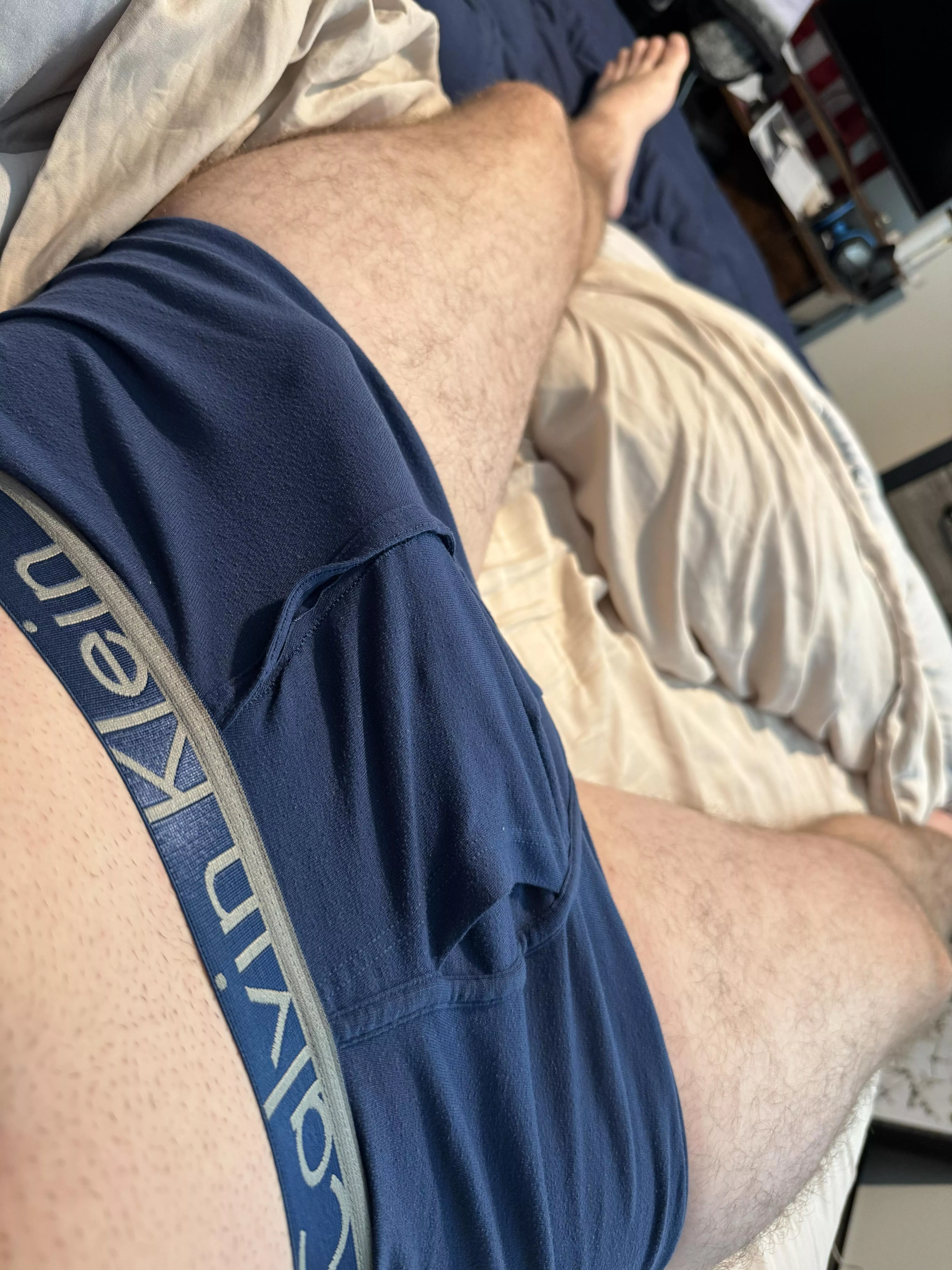 Just hanging out after work