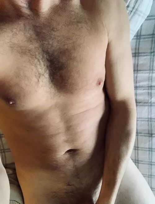 Just lying here in bed…alone.