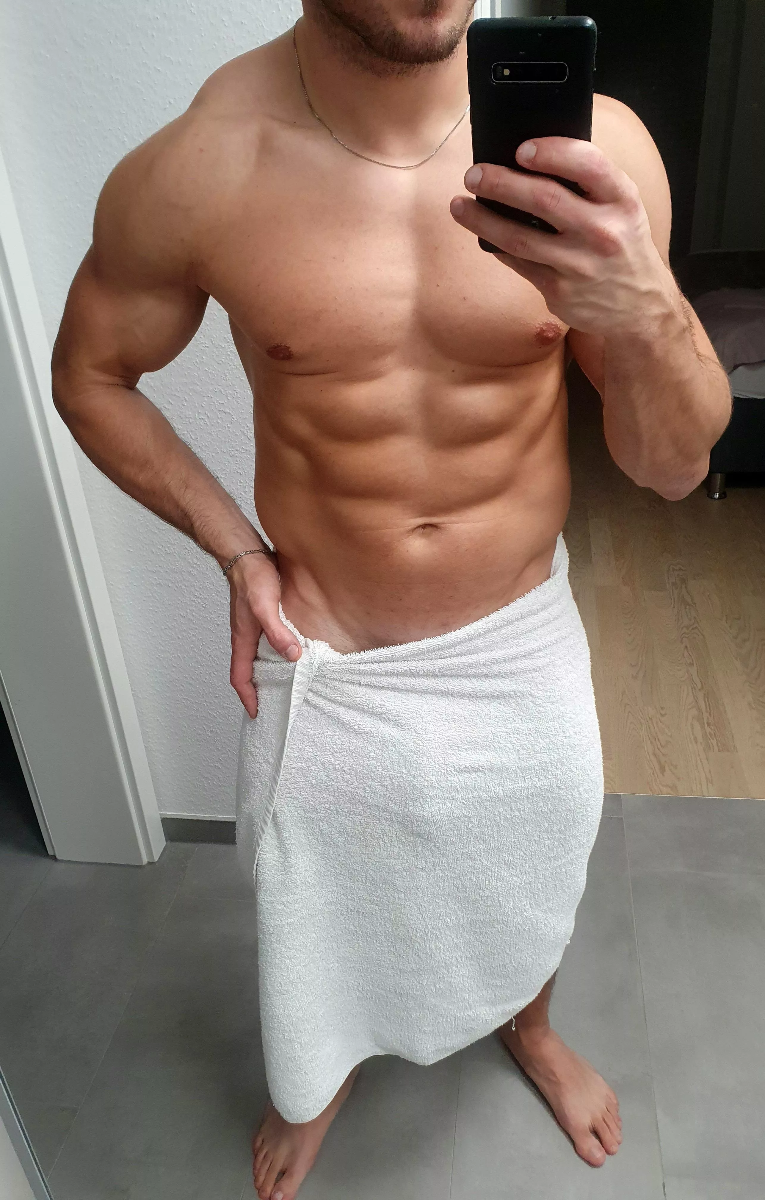 [M] Wasn't expecting you home this early. What now?