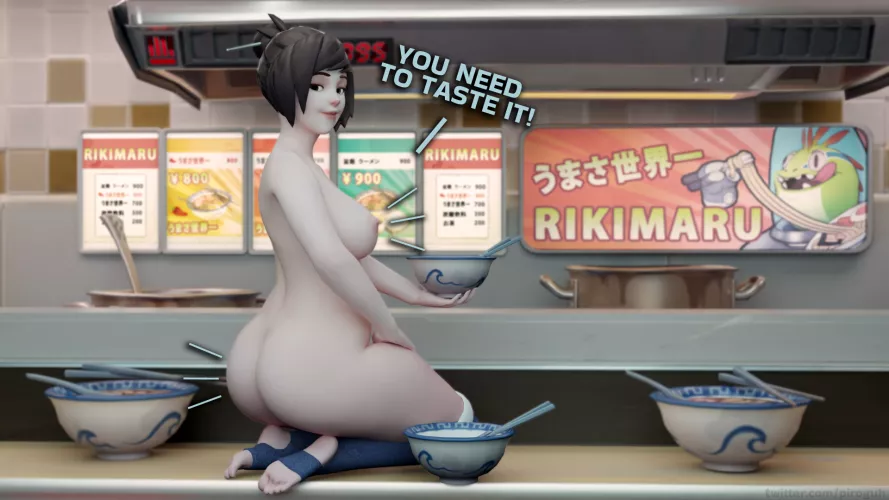 Mei - Dinner time! (piroguh) [Overwatch] OC