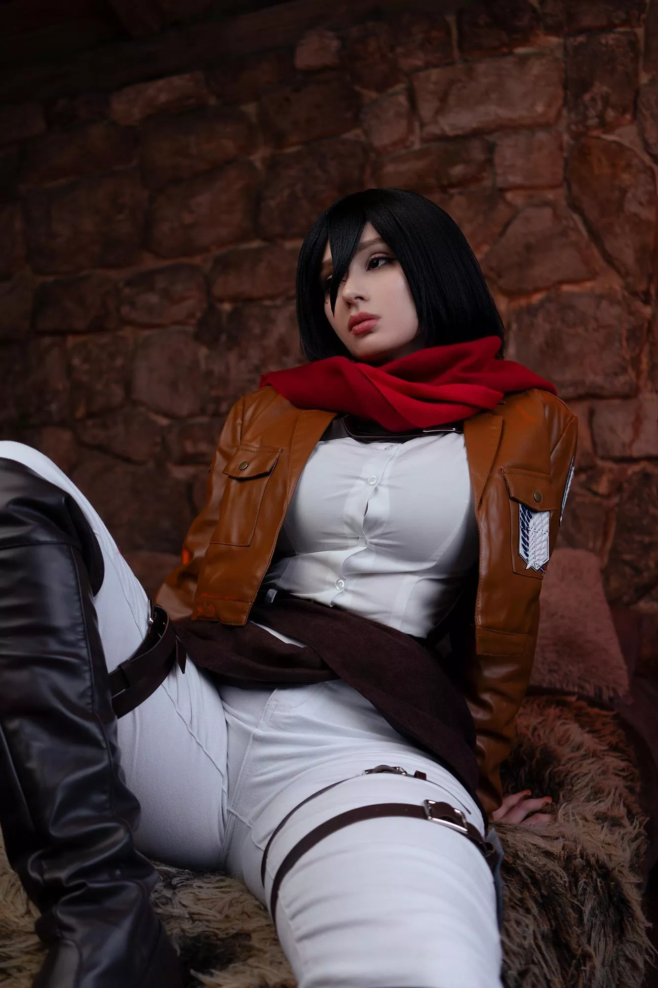 Mikasa Ackerman cosplay by Shadory