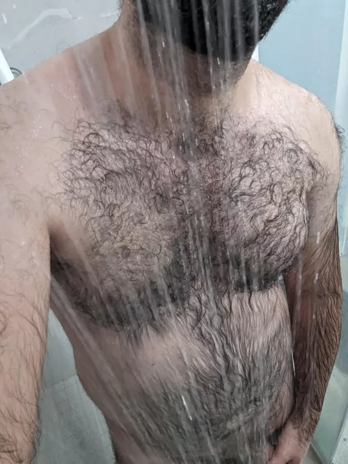Much needed shower after the gym