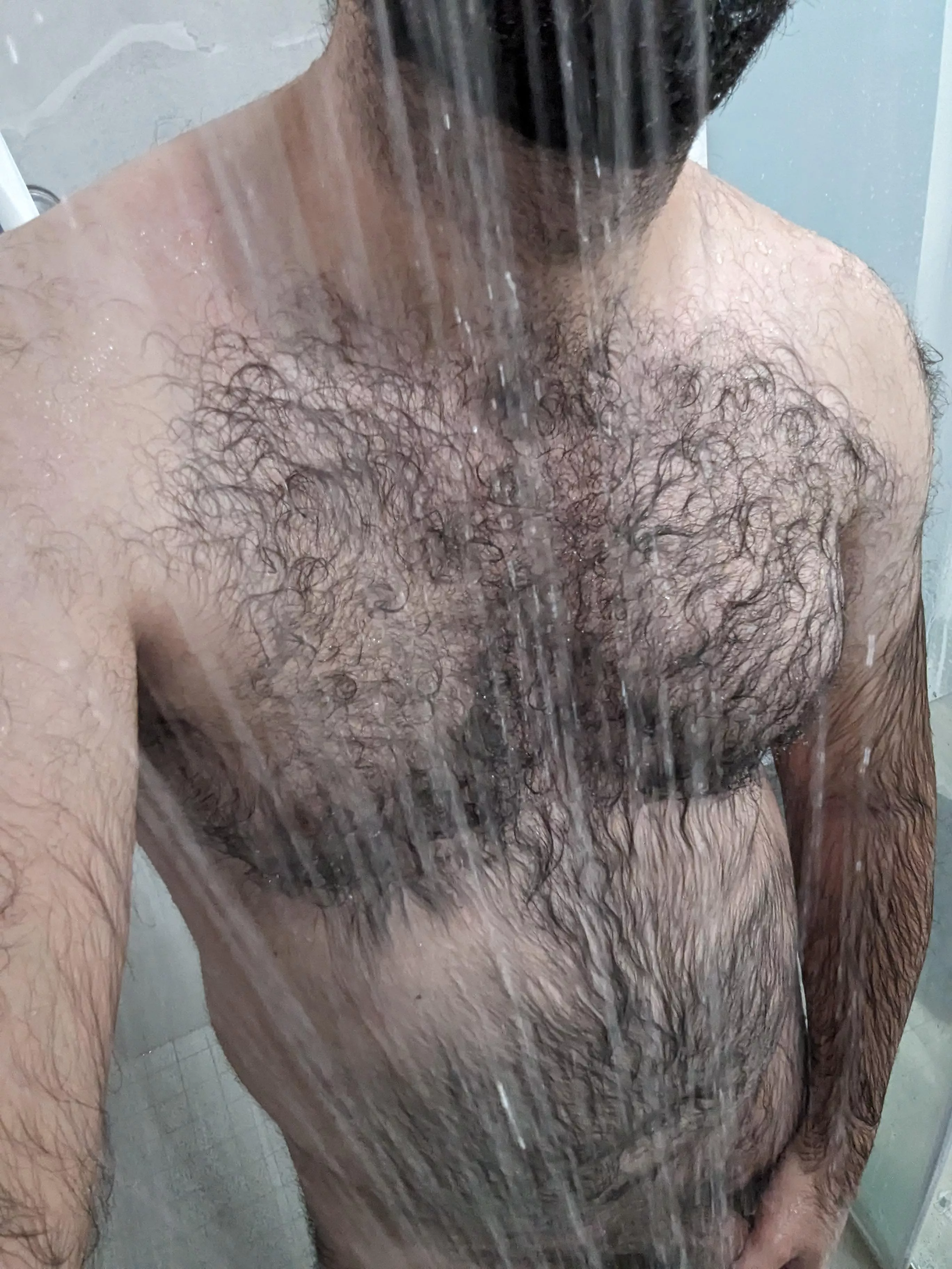 Much needed shower after the gym