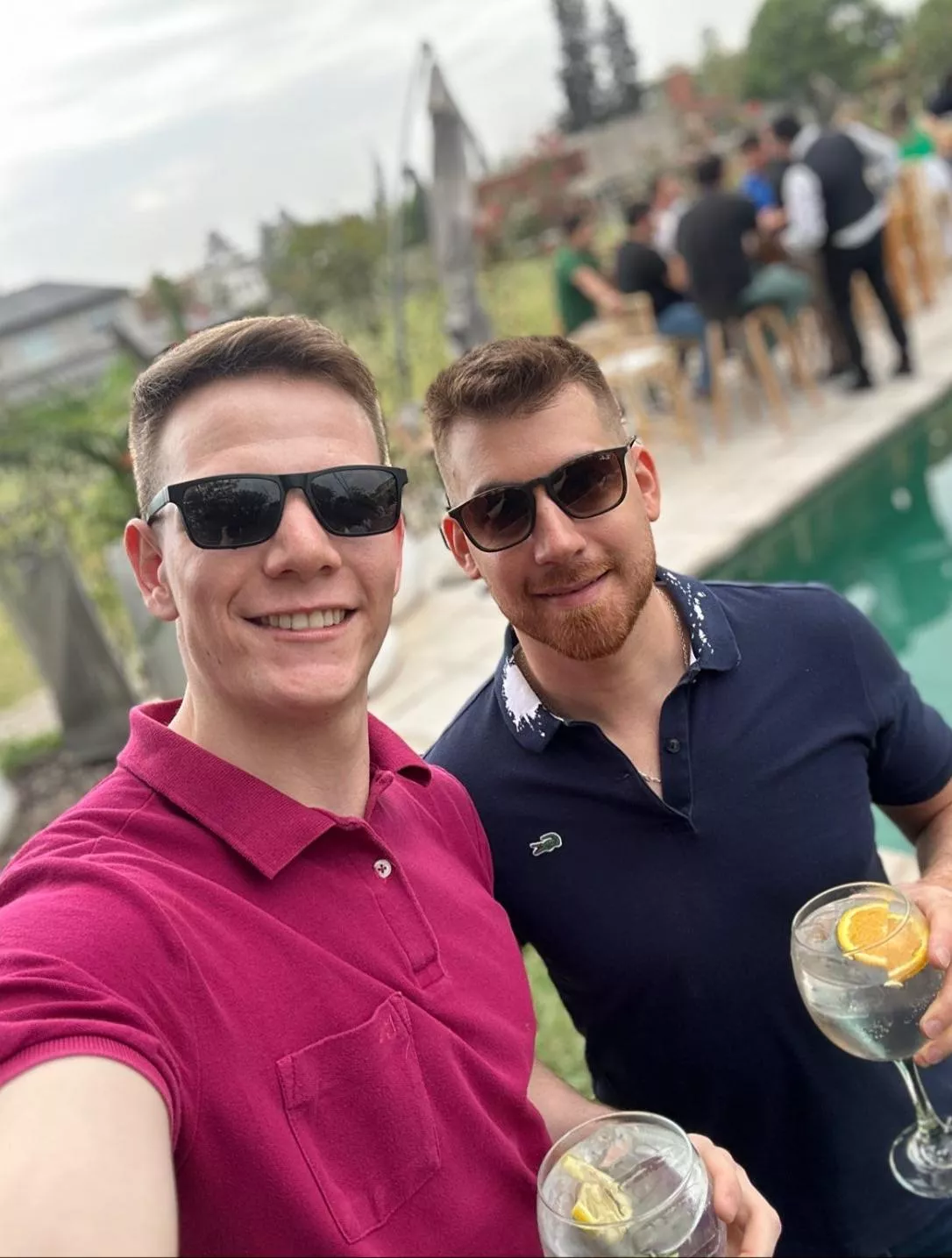 My boyfriend and I had a pool party today. What did you do today?