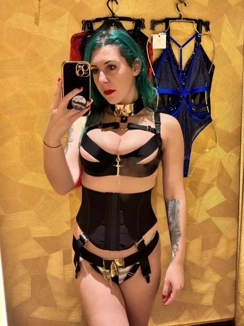 Not much left to the imagination [f]