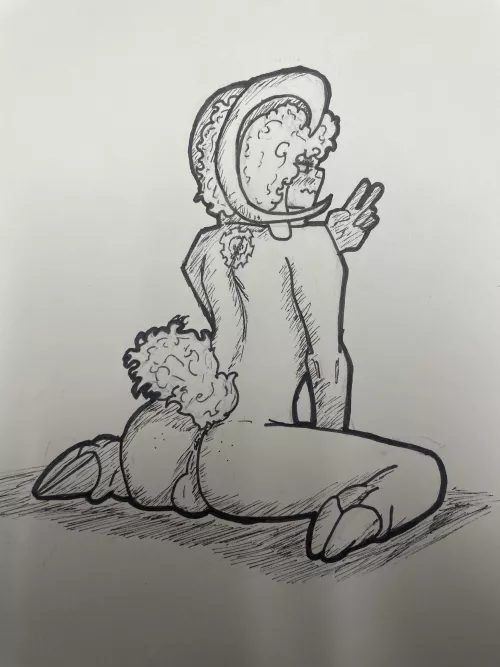 (Oc) More away from computer sketches of Cordero