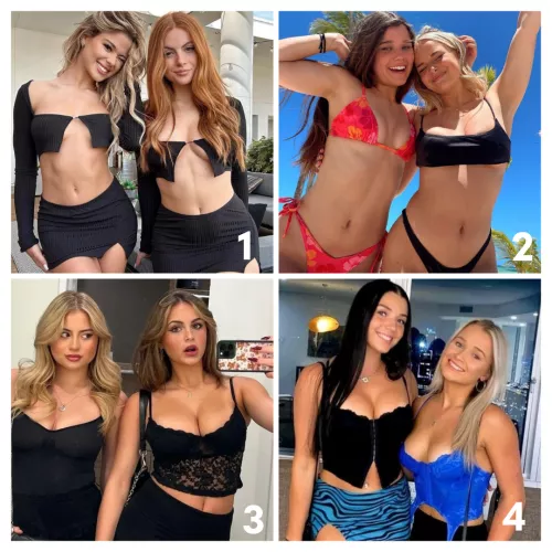 Pick a pair for a threesome [4]