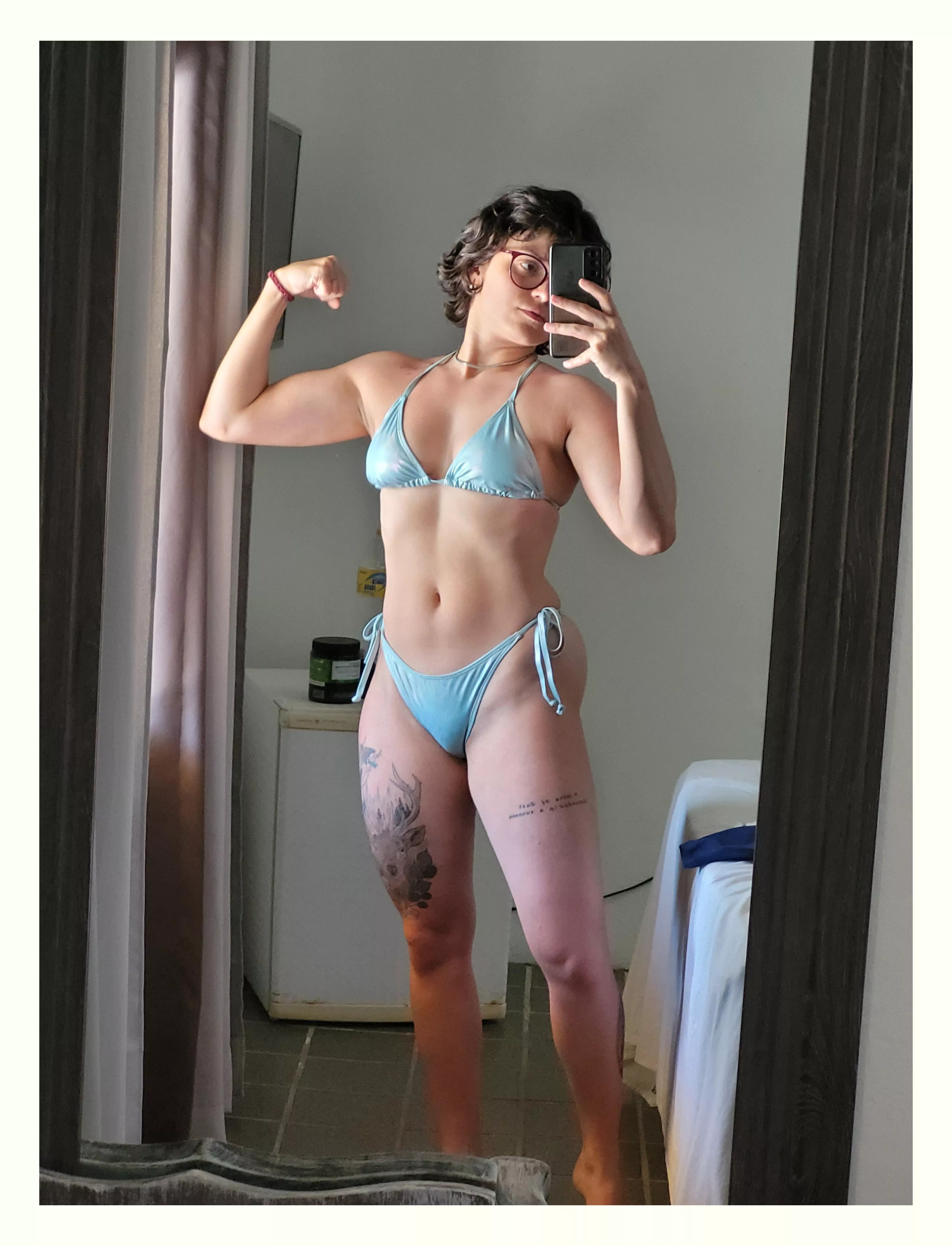 Proud of my gains, not that great but it's honwst work! (F)