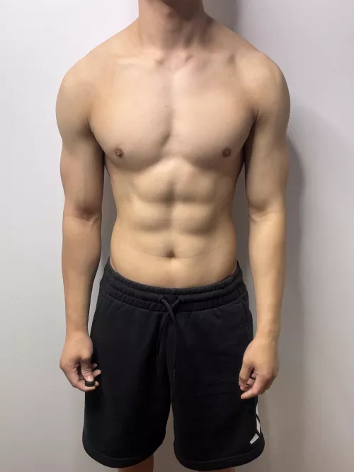 Quick post gym pic 🤭