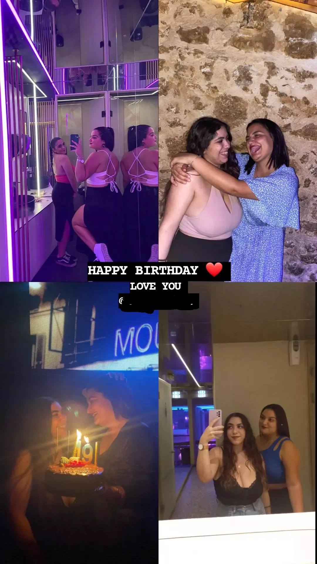 She knows she can't compete and she's embraced it