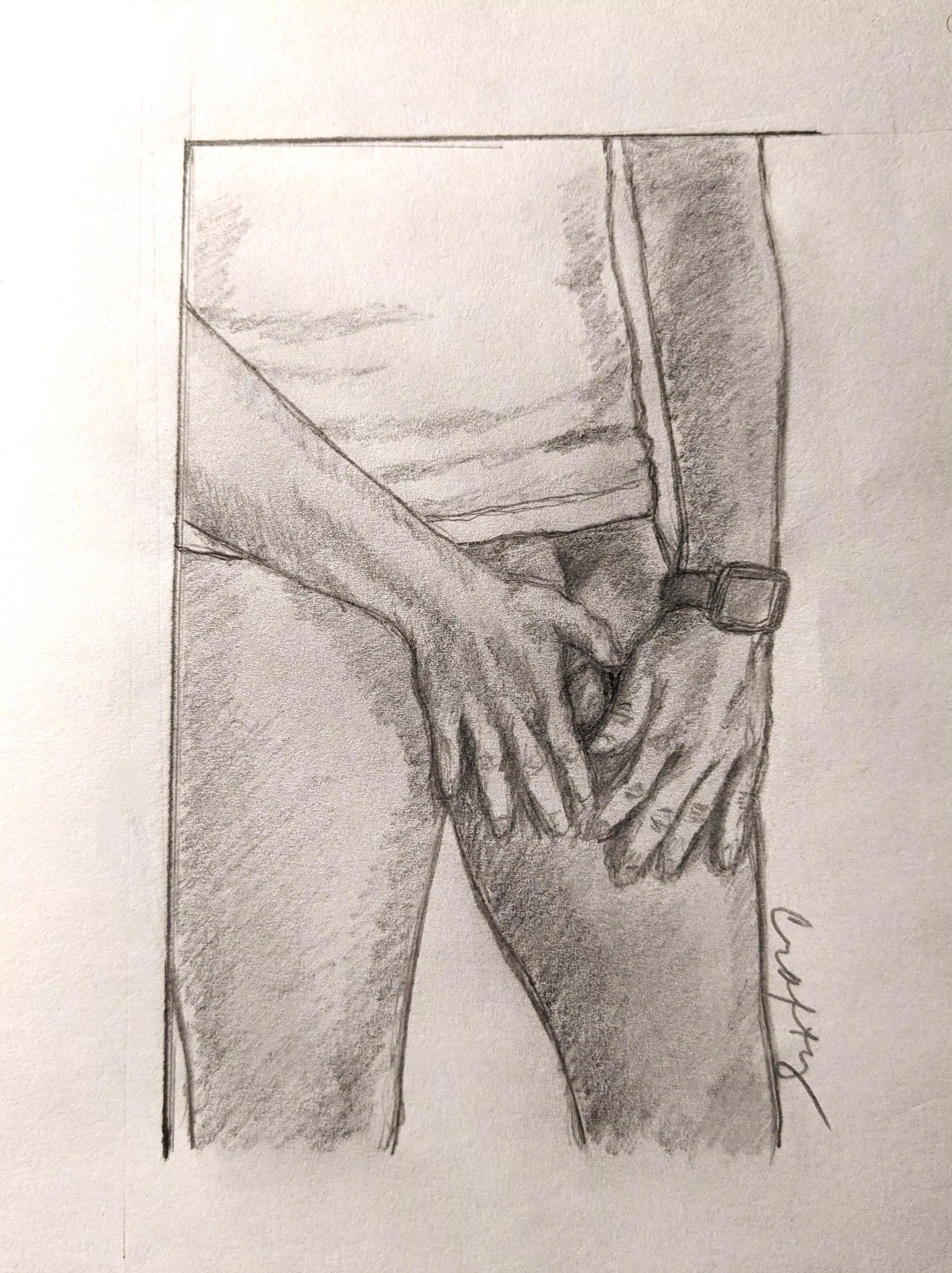 Sketch #3 of u/213someone213 (repost) graphite on bristol