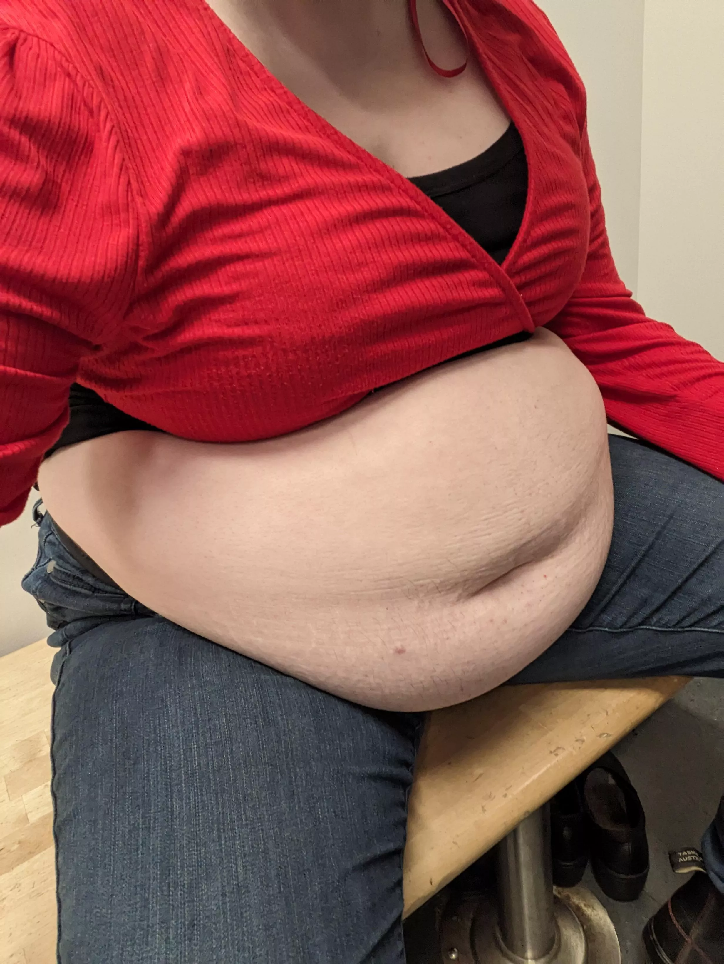 this is BEFORE the pizza and beer!