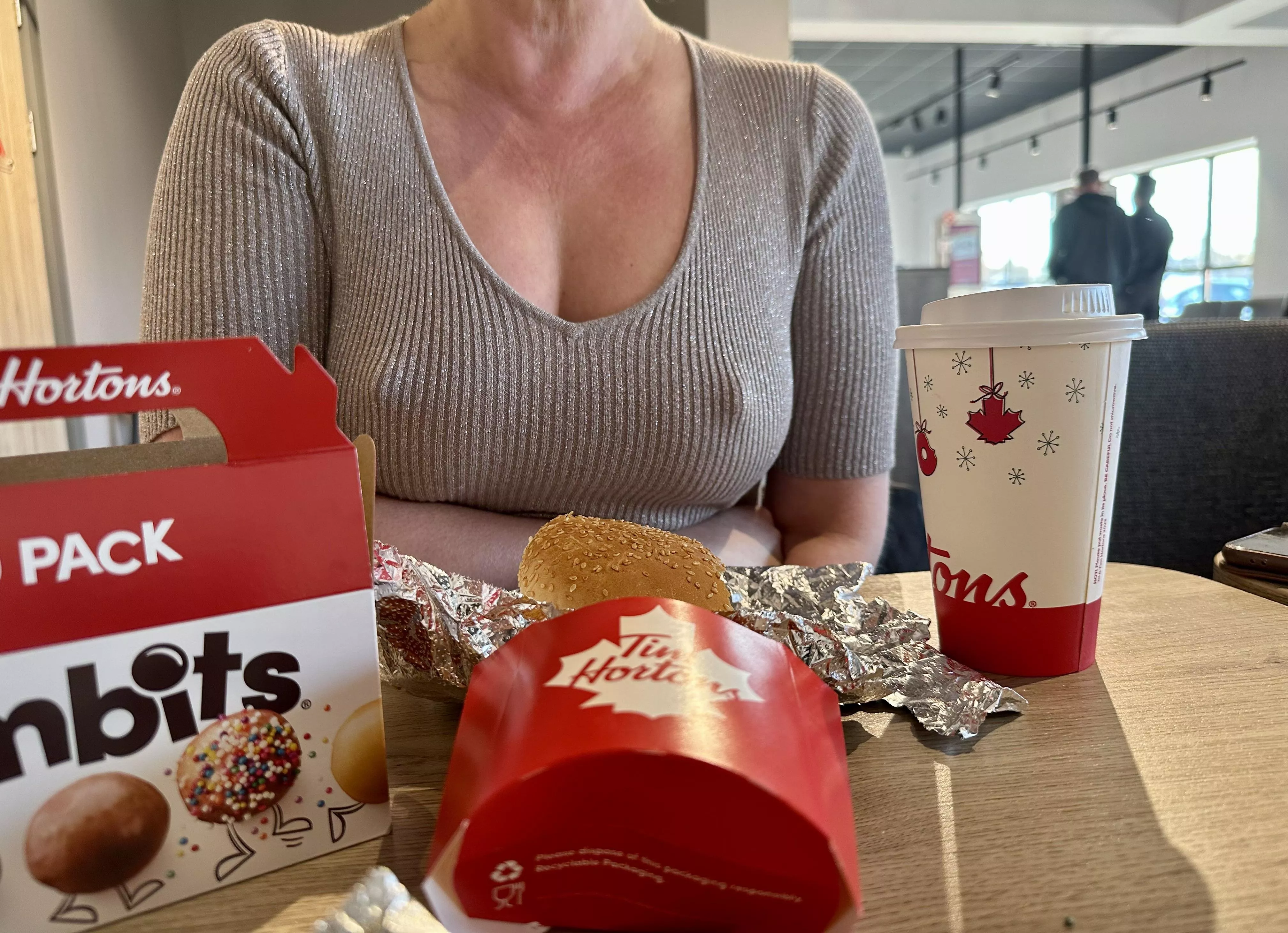 TimBits with my HardNips.