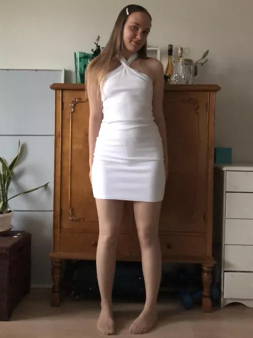 White dress