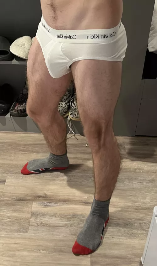 Who loves white briefs!?