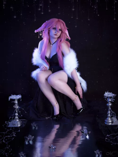 Yae miko ver. Cocktail dress (self)