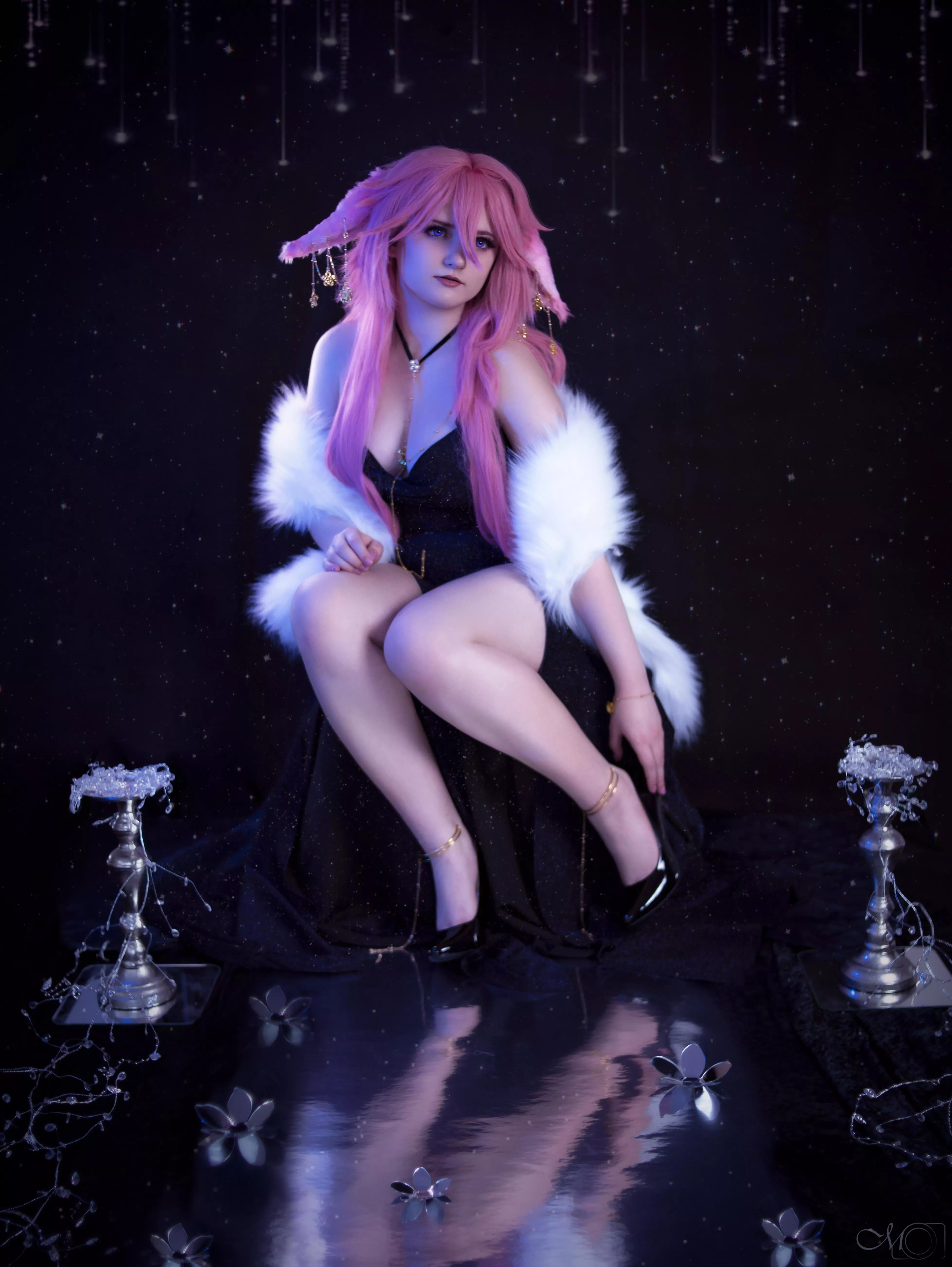 Yae miko ver. Cocktail dress (self)